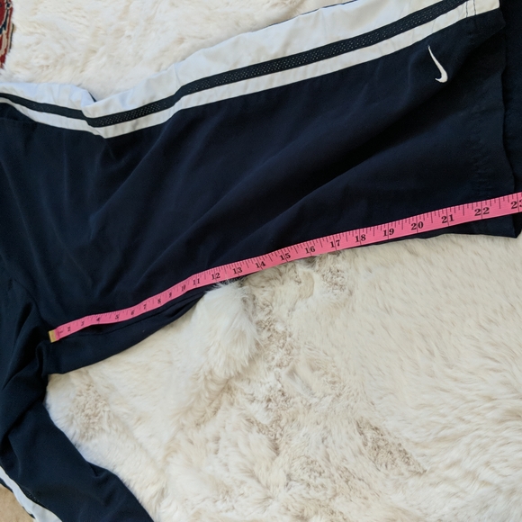 Nike Side Stripes Navy Blue Athletic pull-on Pants.  Size M(8-10) - Picture 10 of 12
